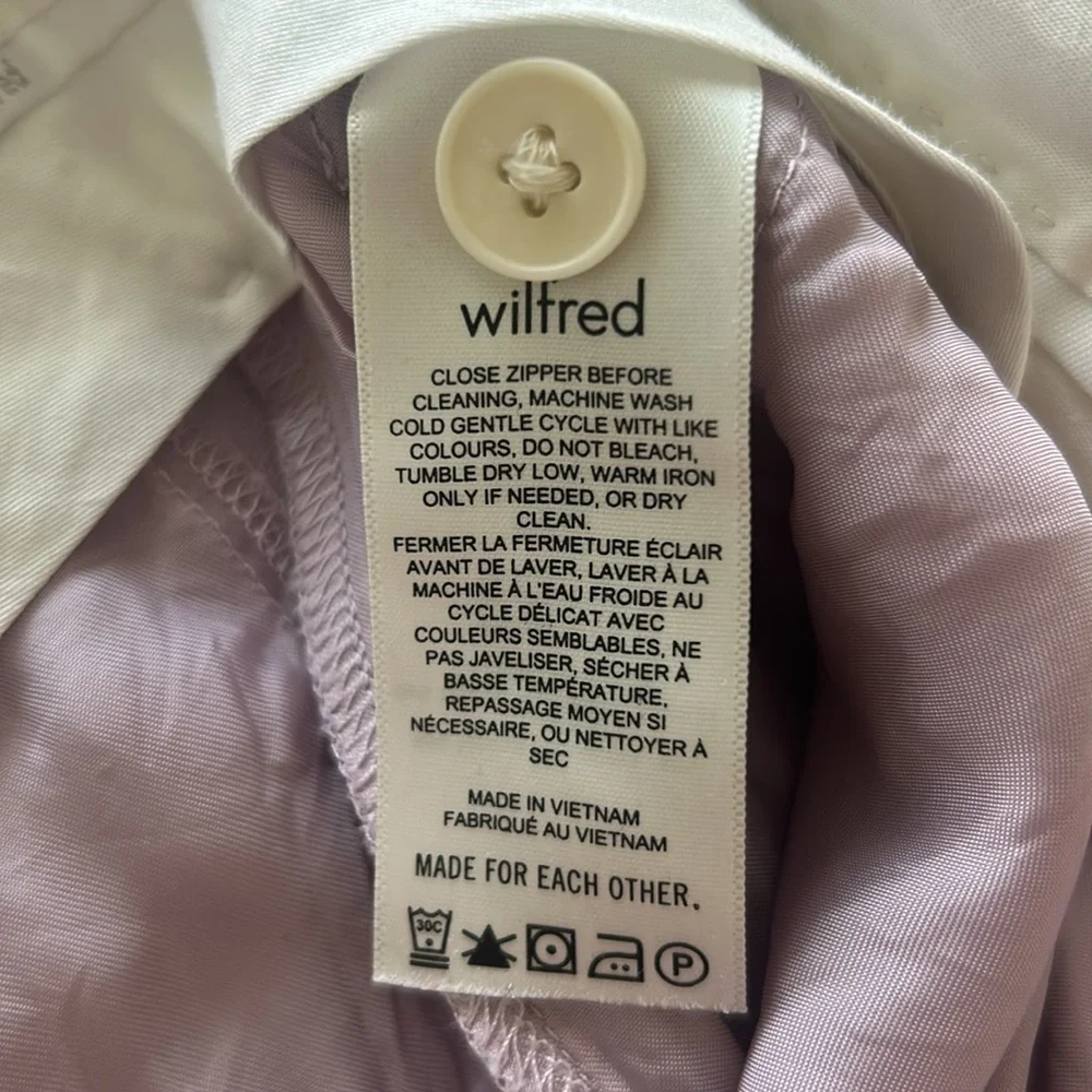 Aritzia Wilfred Effortless Cropped Linen Pant - Picture 6 of 7